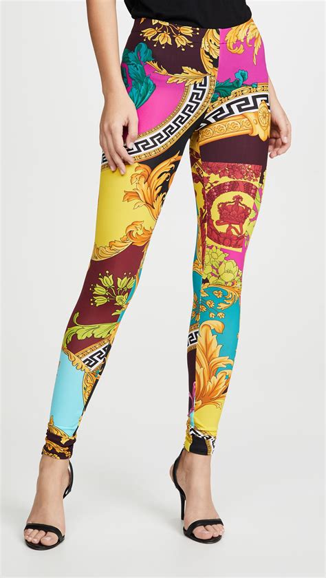 leggins versace